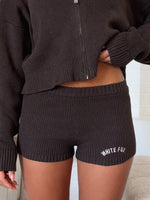 Floating By Knit Shorts Chocolate