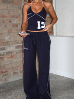 Can't Help The Feeling Track Pants Navy