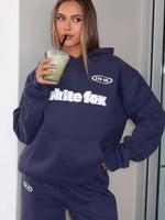 Ready To Go Oversized Hoodie Navy