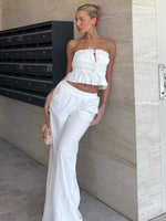 Secret Society Pants White