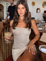 Juicy Secrets Knit Top Champagne