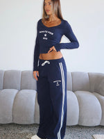 Found You Out Track Pants Navy