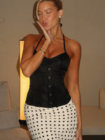 Applying Pressure Bustier Black