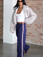 Travel Era Track Pants Navy