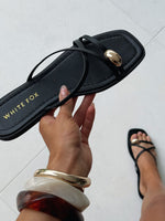 Jasper Sandals Black