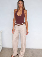 Keep It Cool Pants Beige