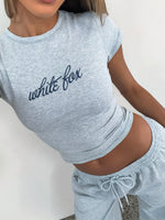 The Original Baby Tee Grey Marle