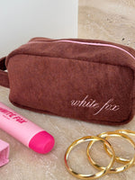 Lillian Cosmetic Bag Chocolate