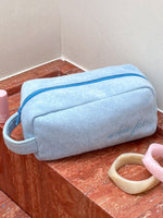 Lillian Cosmetic Bag Baby Blue