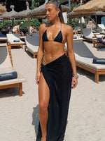 Ocean Oasis Sarong Black