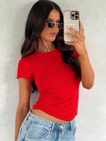Too Blessed Tee Red