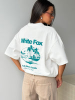 Made For The Heat Oversized Tee White