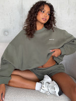 Test Drive Oversized Sweater Khaki