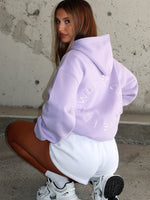 Stay Lifted Oversized Hoodie Lavender