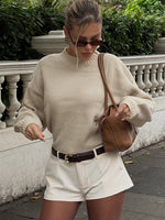 Keep It Classic Knit Sweater Beige