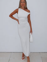 Little Bit Dramatic Maxi Dress White