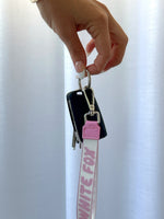Next Level Strap Keychain Pink