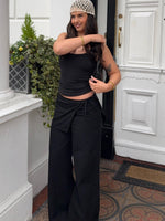 Off Beat Pants Black