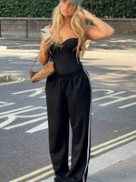 Travel Era Track Pants Black