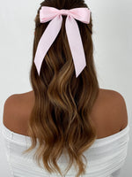 Sweet Serenity Bow Hair Clip Pink