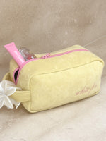 Lillian Cosmetic Bag Lemon