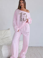 All A Dream Track Pants Pink