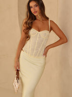All The Thrills Bustier Lemon