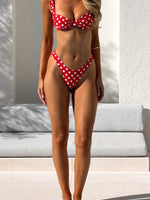 Belmont Bottoms Cherry Polka Dot