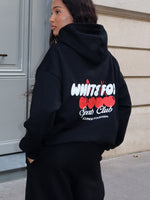 Club 14 Cassie Boxy Hoodie Black