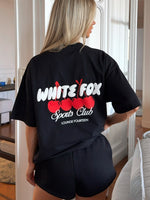 Club 14 Cassie Oversized Tee Black