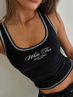 Don't Need Anyone Tank Top Black