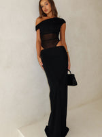 Girls Night Maxi Dress Black
