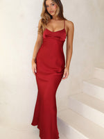 It's Not The Same Maxi Dress Burgundy