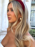 Libbi Headband Burgundy