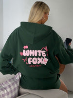 Lucky Thirteen Stephanie Oversized Hoodie Green
