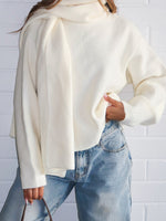 Luxe Layers Knit Sweater Cream