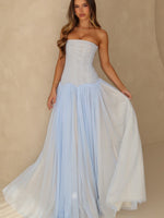 Magic Muse Maxi Dress Baby Blue