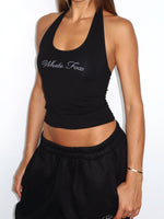 Make It Or Break It Halter Top Black