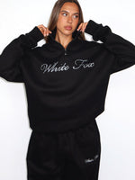Make It Or Break It Quarter Zip Sweater Black