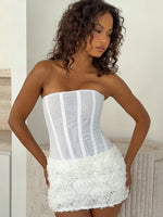On My Wishlist Mini Skirt White