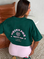 Outfit Of The Day Oversized Tee Forest Green