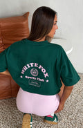 Outfit Of The Day Oversized Tee Forest Green
