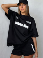 Ready To Go Oversized Tee Black