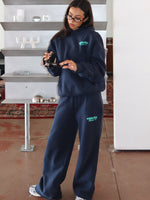 Release 15 Kiana Wide Leg Sweatpants Navy