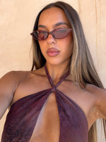 Robert Sunglasses Burgundy