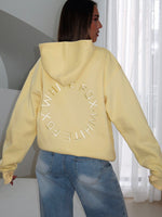 Stay Lifted Oversized Hoodie Lemon