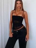 Sugar Honey Top Black