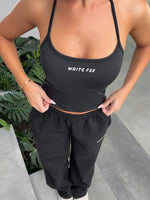 Test Drive Halter Top Black