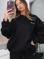 Test Drive Oversized Sweater Black