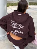 Verano Sixteen Lilia Oversized Hoodie Chocolate
